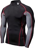 Tesla Men's Cool Compression long sleeve sports Baselayer Underwear Running underlayer clothe