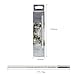 KachiKawa Sketch Highlight Pencil Pen Charcoal White Sketch Pencil Painting Special White Charcoal 12 PCS (White Charcoal Pencil)