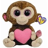 TY Beanie Boos - CASANOVA the Valentine Monkey ( Beanie Baby Size )