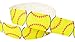 HipGirl Brand Printed Grosgrain Ribbon, 5-Yards7/8-Inch, Lemon