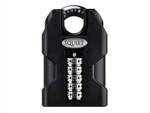 Squire Locks SS50C High Security Combination Padlock, Black