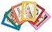 Lubber 12-pack Magnetic Picture Frames for Refrigerator 2.5x3.5 inch Wallet size colorful photo note schedule holder
