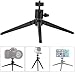 Kamisafe Aluminum Mini Tripod Desktop Tabletop Tripod Stand with 1/4