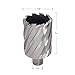 Annular Cutter JESTUOUS 3/4 Inch Weldon Shank 1-7/8 Cutting Diameter with 2 Cutting Depth Two-Flat HSS Kit for Magnetic Drill Press,1 Piece
