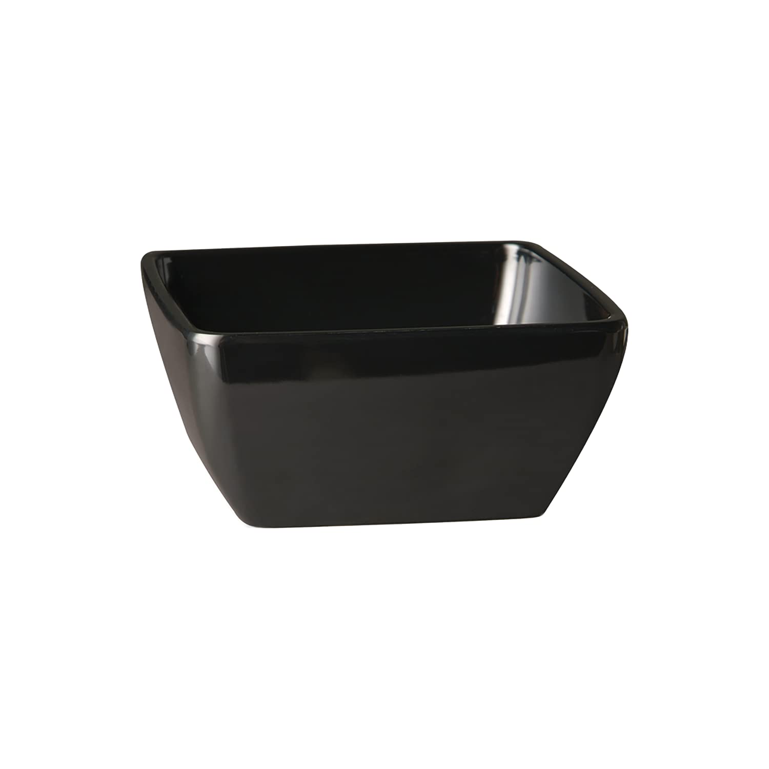 APS 79005 Friendly Bowl Black Made on Used Plastic 100% Environmentally Friendly 19.0 x 19.0 x 9.0 cm