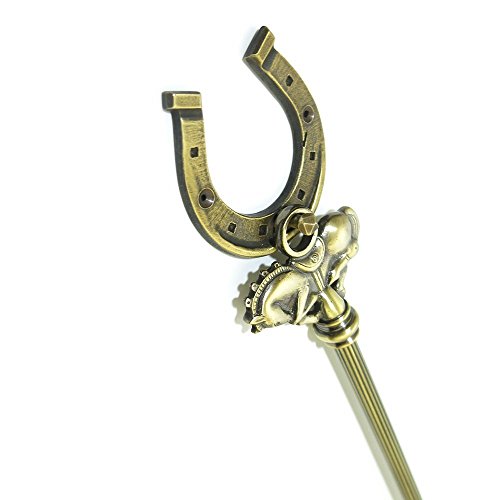 Decorative Extra Long Brass Shoehorn "Scythian Horse"