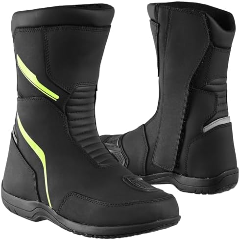 Amazon.com: PROFIRST Original Leather Motorcycle Boots Waterproof