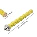 kathson Bird Perch Parrot Stand Cage Accessories Natural Wooden Stick Paw Grinding Rough-surfaced Chew Toy for Cockatiels,Cockatoo,Lorikeet,Conure,Parakeet 3 Pack (Random Color)thumb 1