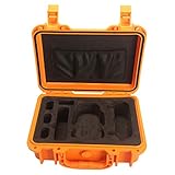 Fdrone Waterproof Compact Travel Storage Hard Case Box Compatible with DJI Mavic Mini RC Drone (Yellow)