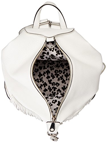 Julian Fashion Backpack Handbag(กระเป๋าถือ), White, One Size Rebecca Minkoff Fringe