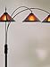 NOVA of California Natural Mica 3 Light Arc Floor Lamp - 86