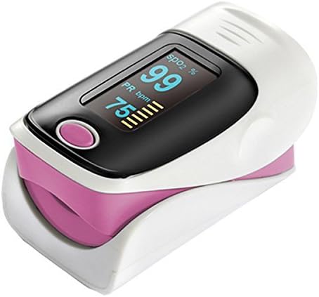 ISTARLINE SpO2 Fingertip Pulse Instant Read Digital Pulse Oximeter Blood Oxygen Saturation Monitor (Pink)