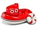 Kid O Floating Tug Boat Toddler Bath Toy - Red