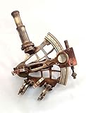 Morcomart Nautical Brass Sextant Handmade Working