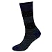 EnerWear-Coolmax 4 Pack Women's Merino Wool Outdoor Hiking Trail Crew Sock (US Shoe Size 4-10,Stripe/Dot)