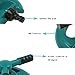 Lawn Sprinklers, Kany Circular Sprayer Durable Rotary Three Arm Water Sprinkler Water Entire Lawn And Garden Without Oscillating Systems Waste