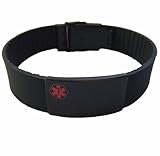 Emergency Medical ID Sport Bracelet (Includes Free Personal Engraving)