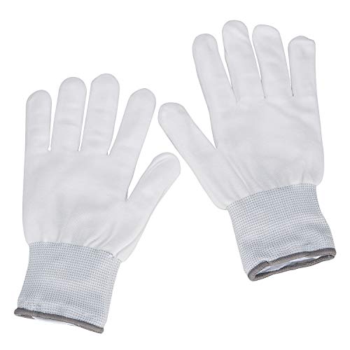 lychee LED Light Up Gloves 6 Adjust Modes Lights Toys Rave Gloves for Kids&Adults Party/Light Show /Glow Party/Halloween/Christmas/Birthday Gift (Blue)