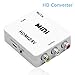 HDMI Converter,NUTK 1080P HDMI to AV 3RCA CVBs Composite Video Audio Converter Adapter Supporting PAL/NTSC with USB Charge Cable for PC Laptop Xbox PS4 PS3