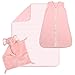 Woodland Pixie Coral and Grey Baby Crib Bedding - 20 Piece Nursery Essentials Set