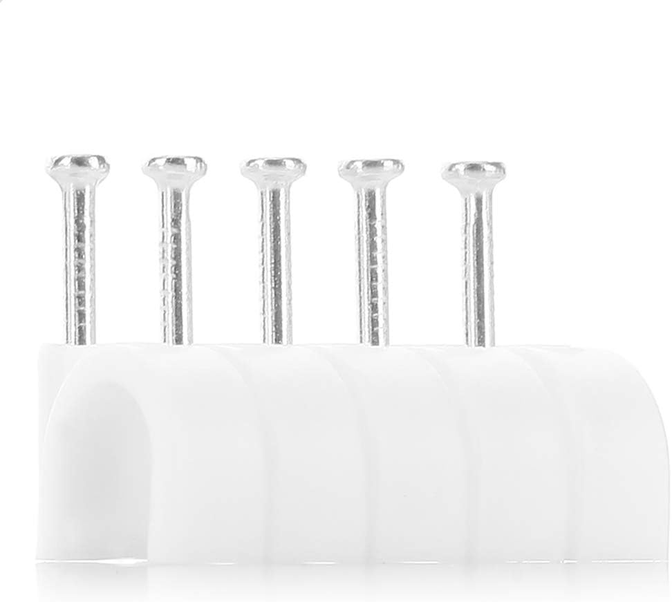 UBest 8mm Round Cable Clips for Network LAN Patch Cables