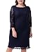 Nemidor Women's 3/4 Sleeves Plus Size Cocktail Party Midi Lace Dress