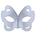 White Masks,FunPa 12PCS Paper Face Mask Costume Mask DIY Cosplay Mask Half Dance Mask for Adult Kids Mardi Gras Halloween Party Costume Women