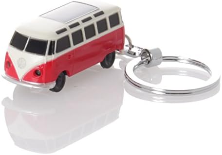 VW LED Keychain Bulli T1, red