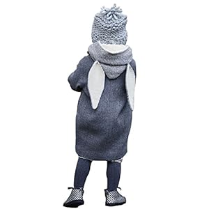 baohooya Winterjas voor kinderen, voor de herfst, 1-8 jaar, jas voor jongens en meisjes, met capuchon en ritssluiting…