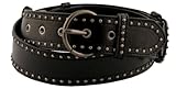 Womens Beautiful Mini Metal Stud Detail Belt