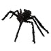 WINOMO Black Large Spider Halloween Decoration Haunted House Prop Plush Spider Scary Decoration