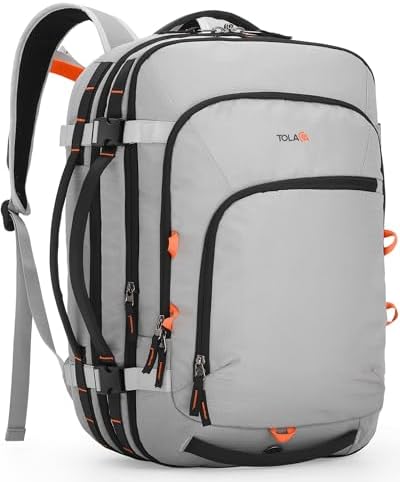 Amazon.com: Tolaccea Travel Laptop Backpack for Men Women, 40L-50L