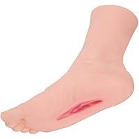 Male Masturbators Cup, Realistic Fetish Foot with Torso and Vaginal, Female Mannequin Foot Male Masturbation Stroker for Man 