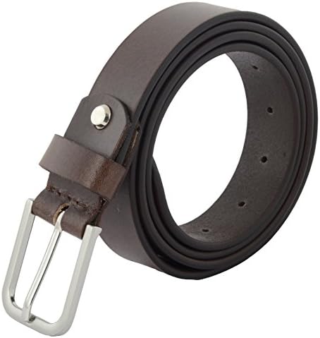 ShopnZ Leather Belts for Men - Full Grain Formal Leather Belt- Genuine Handmade Designer Leather Belt - 30mm – 108