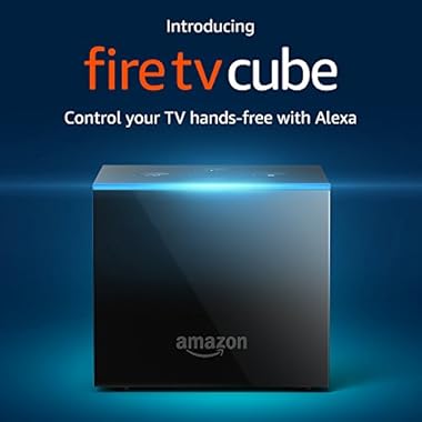 Fire TV Cube | Hands-Free with Alexa and 4K Ultra HD | Streaming Media Player