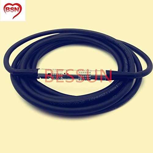 LEMO 1b connector , FGG.1b.310.CLAD 10-pin plug (male) to 10-pin connector plug (female) PHG.1B.310.CLL. Cable length; 3 m