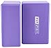 FIT SPIRIT Set of 2 Purple Exercise Yoga Blocks - 9