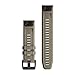 Garmin QuickFit 22 Watch Band - Dark Sandstone Silicone