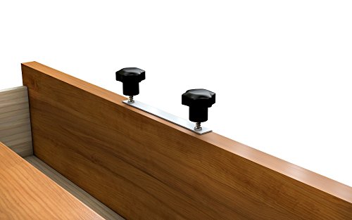 Metal Jig Template for Cabinet knobs pulls Handles Guide Installation on Drawers Woodworking SimpleJig-128 Drawer - Thumbnail 3