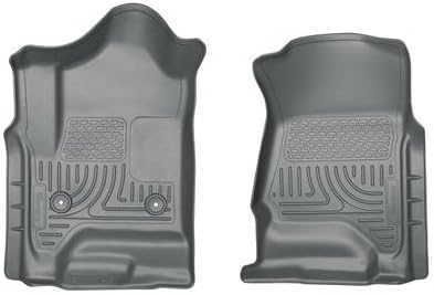 Husky Liners 18232 WeatherBeater Floor Liner Gray 2 pc. Front WeatherBeater Floor Liner