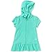 Op Little Girls Toddler Hooded Terry Swimsuit Cover Up (12mo, Aqua)