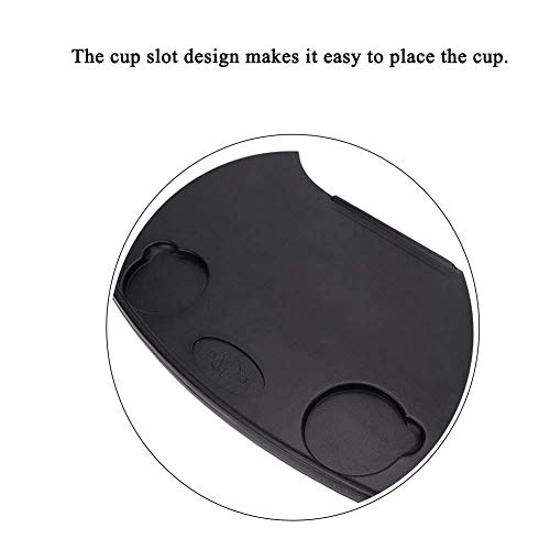 AILSAYA Wheelchair Tray, Anti-Fall Plastic Thickening, Wheelchair Lap Universal Trays Desk Fit for Manual Powered or Electric Wheelchairs,Wheelchair Tray Table Accessories
