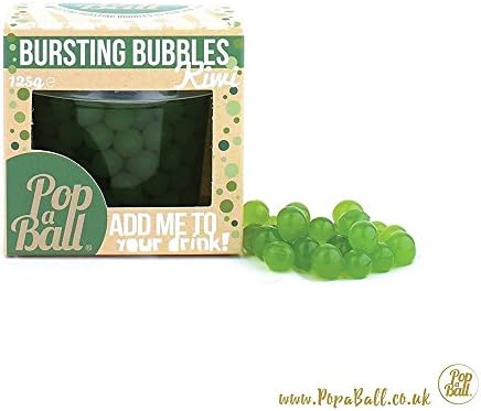 PopaBall Bursting Juicy Bubbles with Extendable Straw Kiwi Flavour