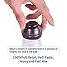 DESDK Kinetic Desk Toy Stress Relief Toys Office Executive Toys Metal Fidget Spinner Ball with Optical Illusion for Adults & Kids, Anti Anxiety ADHD Relieve Stress Inspire Inner Creativityï¼ˆGrayï¼‰