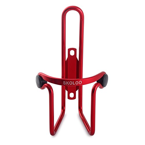 image for Bicycle Water Bottle Cages, 3 Packs Skoloo Standard Lightweight Alumin