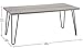 Ameriwood Home Owen Retro Coffee Table, Distressed Gray Oak