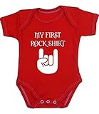 BabyPrem Baby Bodysuit My First Rock Shirt Clothes Newborn to 12 Months
