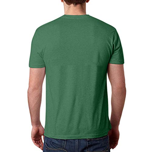 Women's Sexy Tops 2019 Fashion,YEZIJIN I Love You 3000 Women Man Couple Print Short Sleeve Loose Tops Blouse T Shirt Green - Thumbnail 2