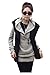 CA Fashion Womens Long Top Hoodie Kint Sweater Knitwear Hooded