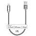LAX iPhone Charger Lightning Cable - [MFi Certified] 2-Pack Durable Braided Apple Lightning USB Cord for Latest iOS Including iPhone 11, 11 Pro Max, XS Max X / 8/8 Plus & More